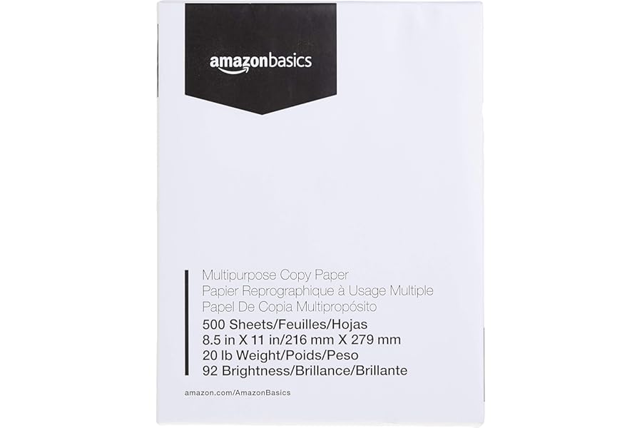 Amazon Basics Multipurpose Copy Paper