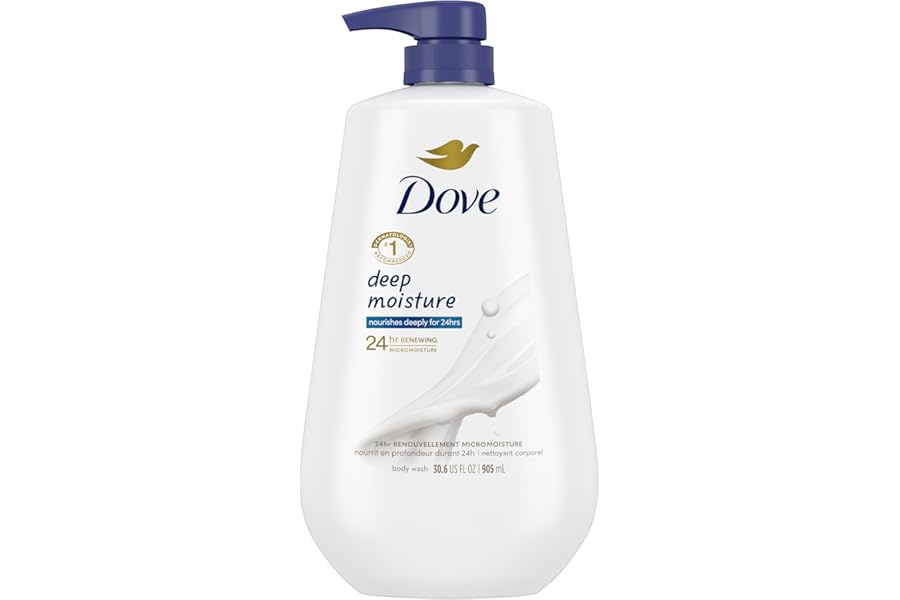 Dove Body Wash with Pump Deep Moisture